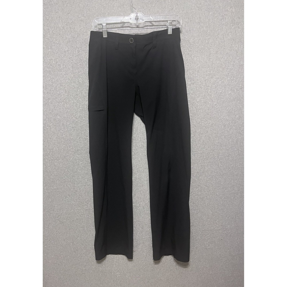 Exofficio travel pants Womens 6 Black Outdoor Hike Travel Breathable Lightweight
